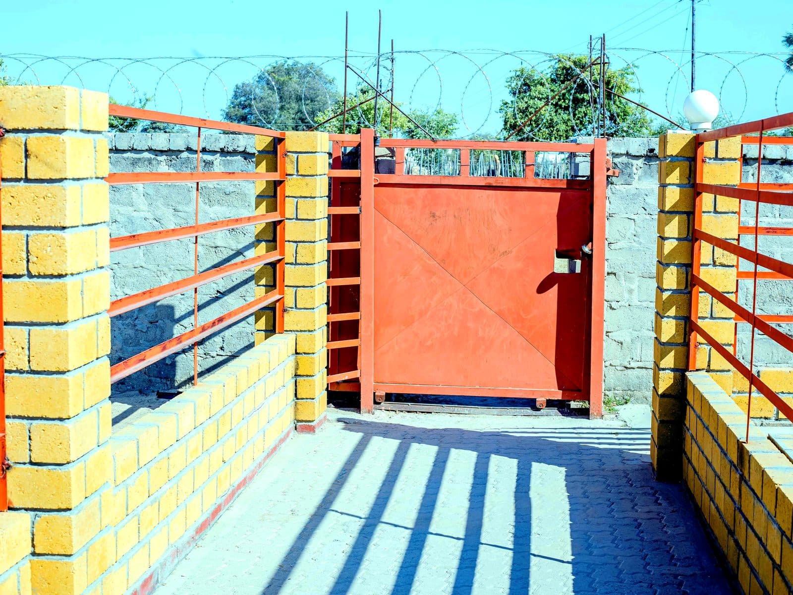 the gate